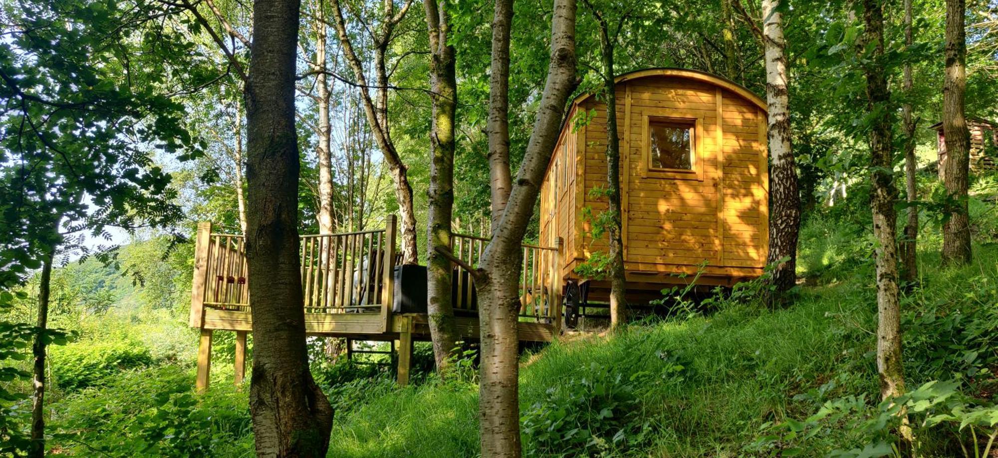 Pike'S Cabin In The Woods Hebden Bridge Esterno foto